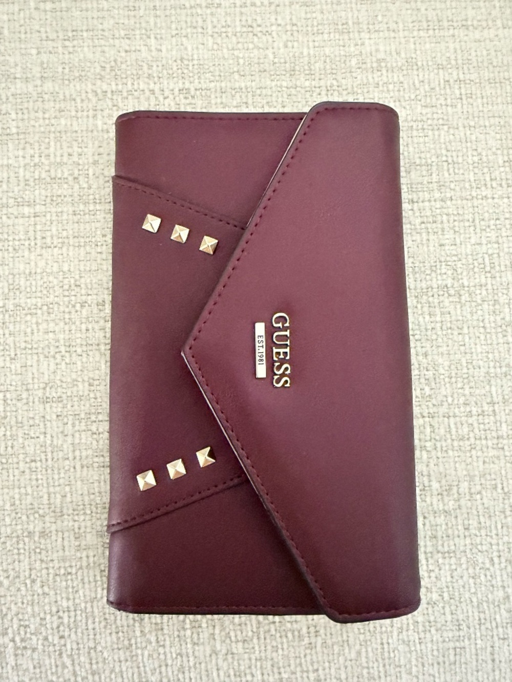 GUESS leather wallets for women